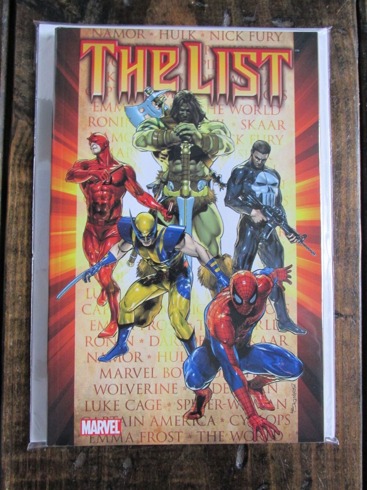 Marvel 2010 THE LIST DARK REIGN Comic Book # 1 One Shot TPB Trade Paperback