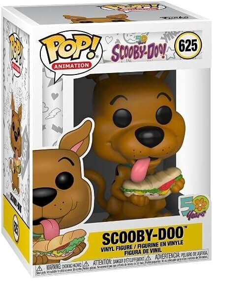 Funko Pop Scooby Doo with Sandwich Figure w/ Protector