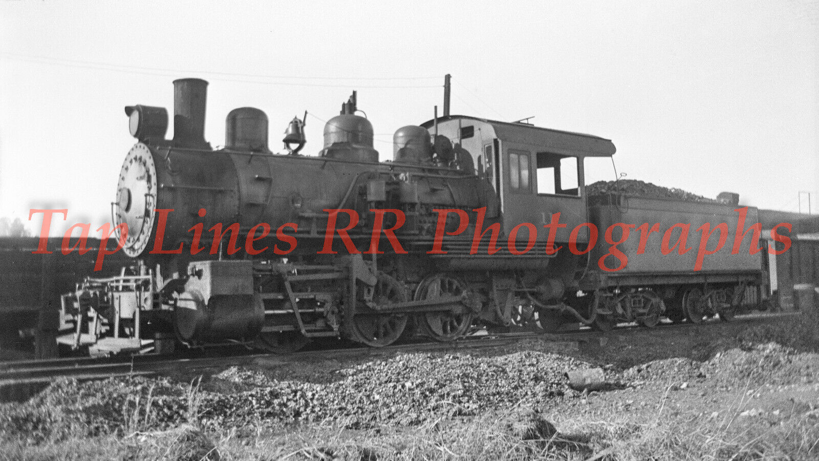 Chattahoochee Valley Railway #11 0-6-0 Lanett AL 11-28-1935  NEW 5X8 PHOTO