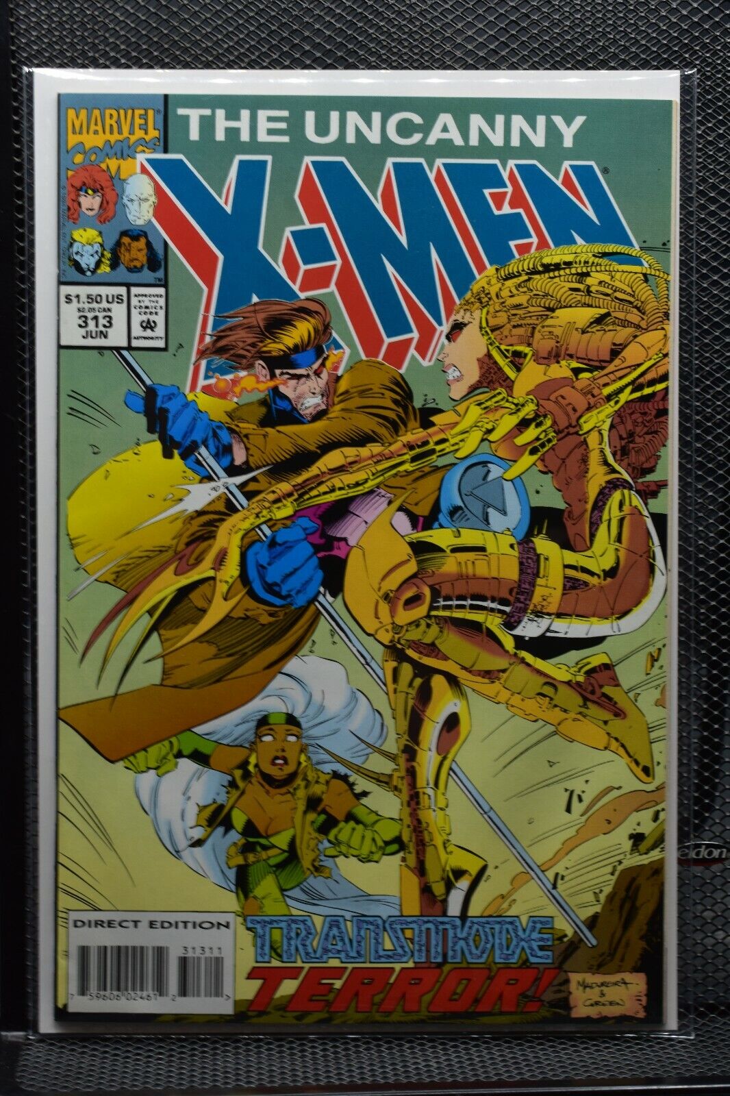 Uncanny X-Men #313 Marvel Comics 1994 Storm Gambit Wolverine Bishop 8.0