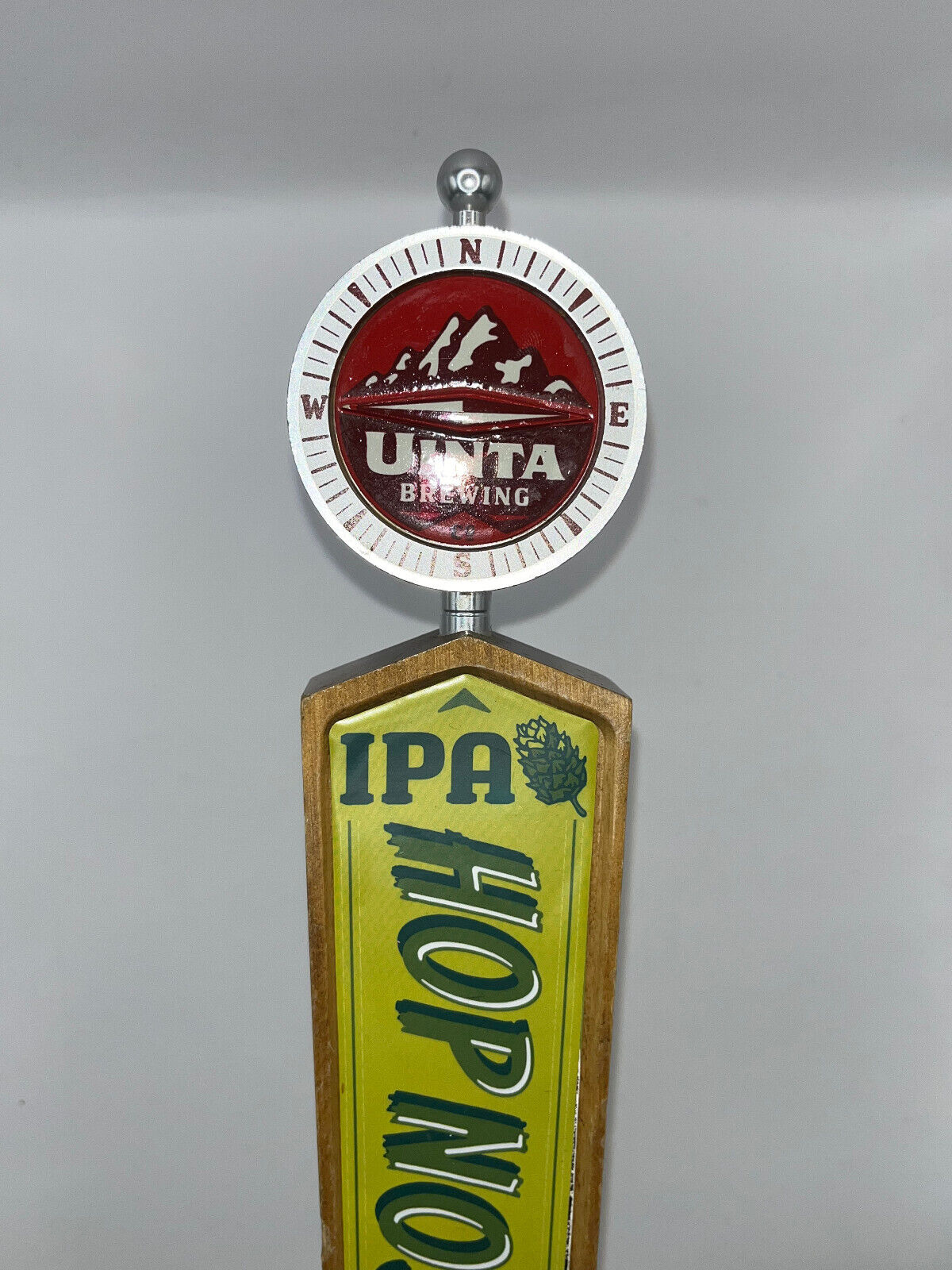 UINTA Brewing Hop Nosh IPA Salt Lake City Utah SLC Beer Tap Handle Kegerator