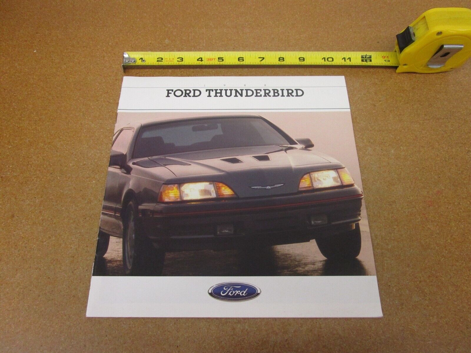 1988 Ford Thunderbird Turbo LX sales brochure 24 pg ORIGINAL literature