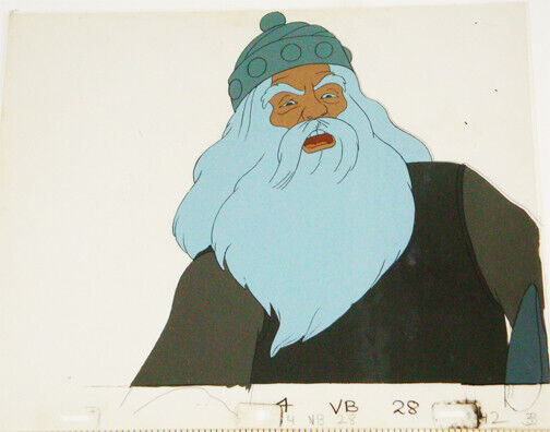 LORD OF THE RINGS Original Animation Production Cel & Drawing - Theoden