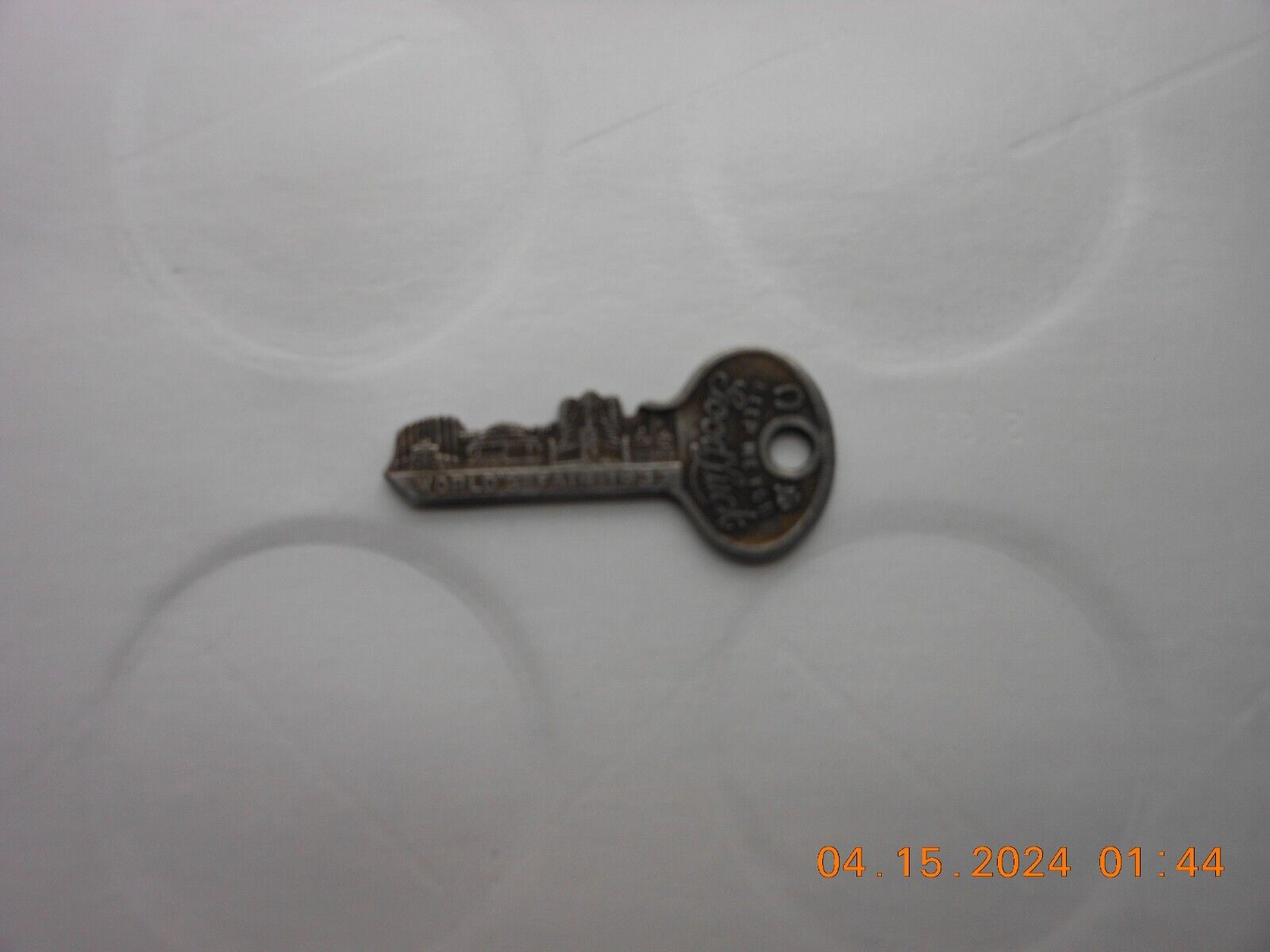 1933 World\'s Fair Souvenir Good Luck Key Master Lock Co