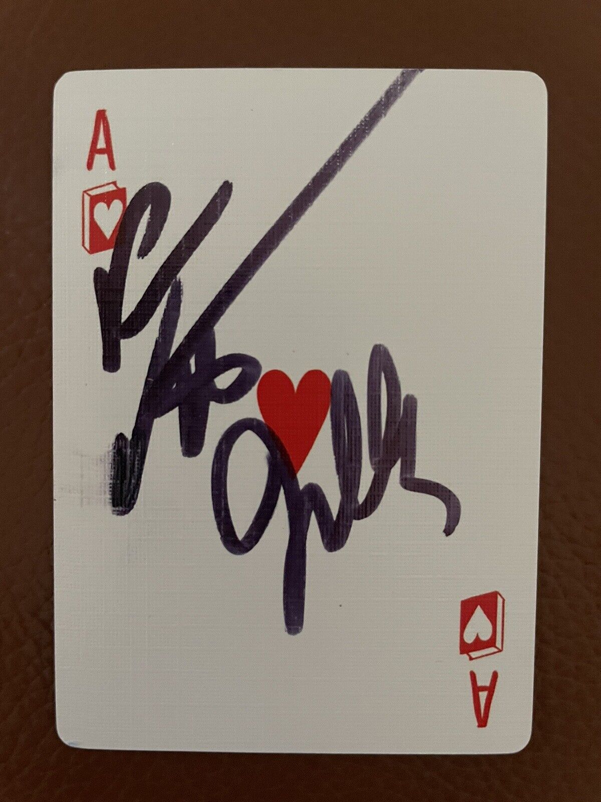 PENN JILLETTE & TELLER autograph MAGICIANS comedy FOOL US signed playing card