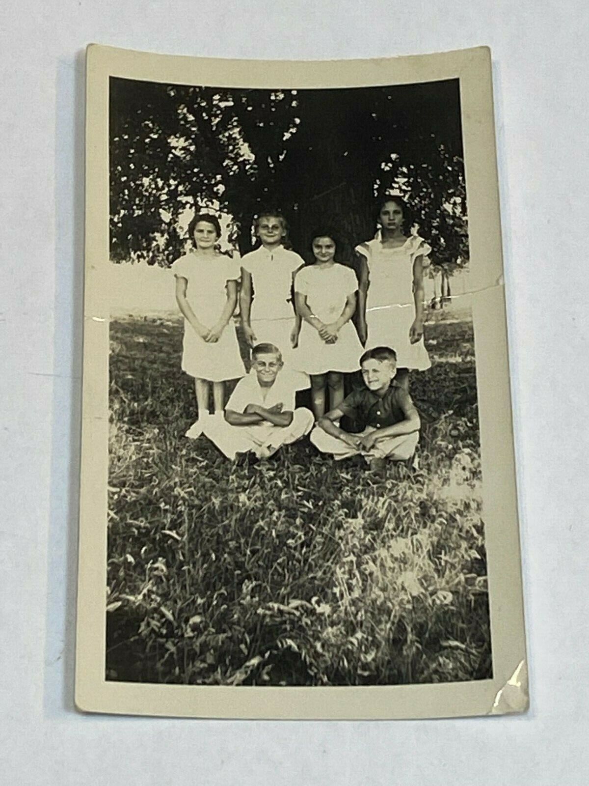 Children Kids Vintage Old Neff Logan Welch Photo Lomax Henderson County Illinois