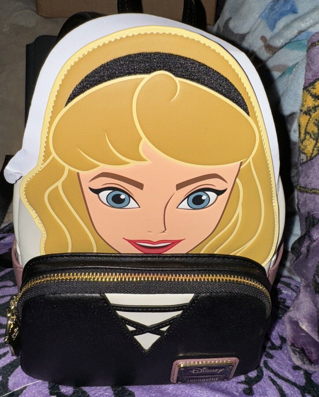 Loungefly Disney Princess Sleeping Beauty Briar Rose Aurora Mini Backpack