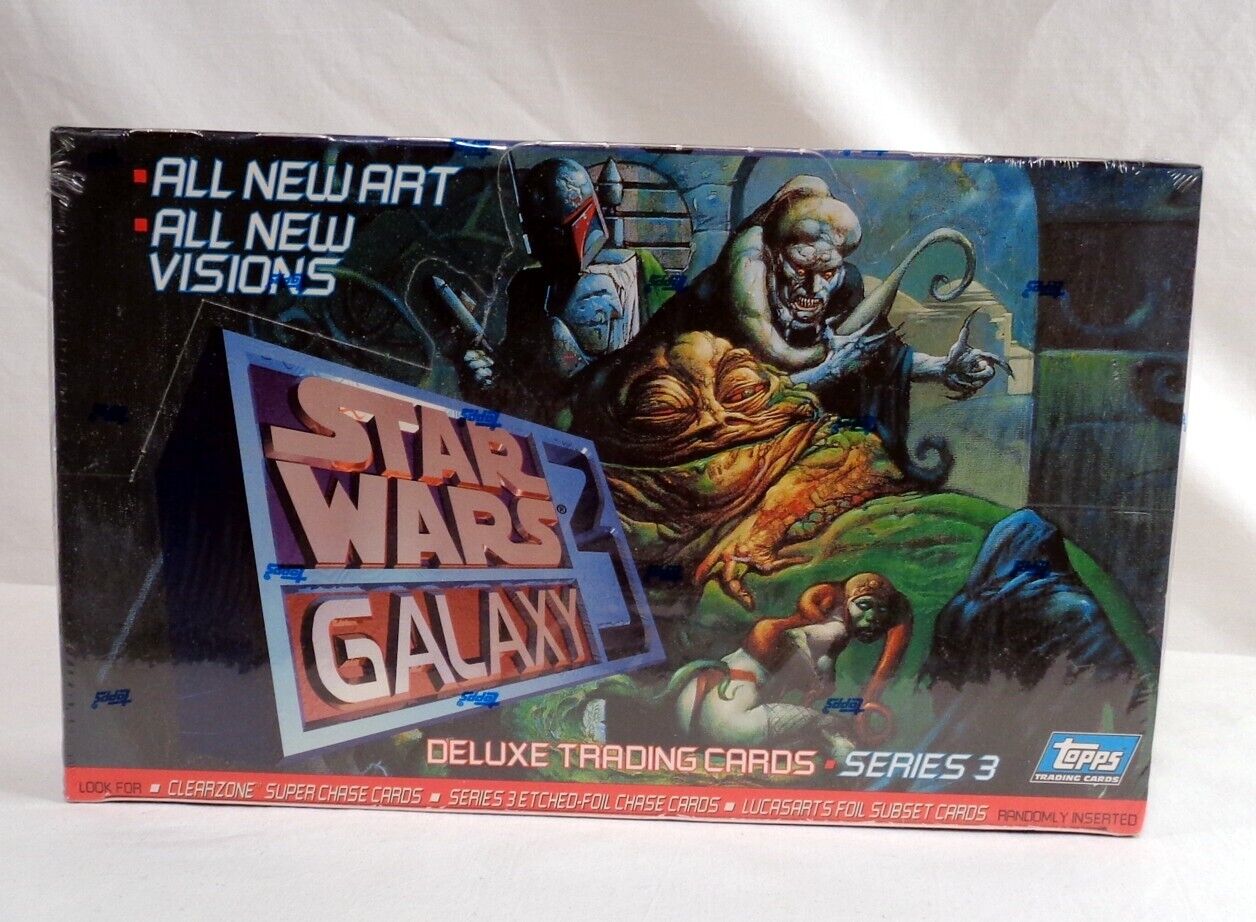 Star Wars Galaxy Ser. 3 Trading Cards TOPPS \'95 factory sealed box
