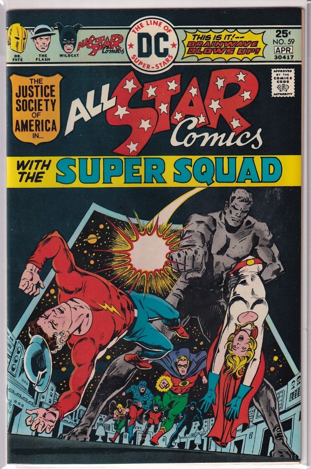 36863: DC Comics ALL STAR COMICS #59 VF Grade