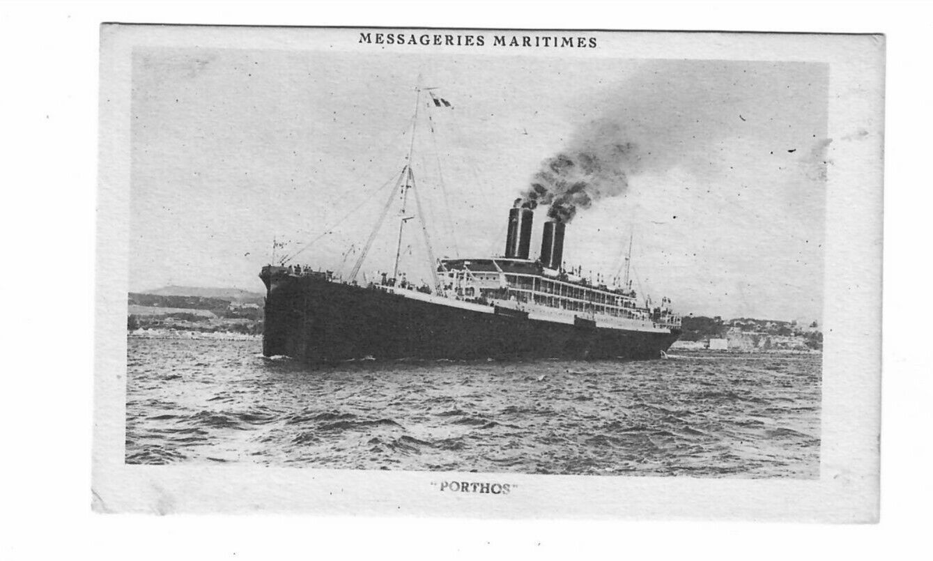 PORTHOS (1914) --(A)--Messageries Maritimes Line