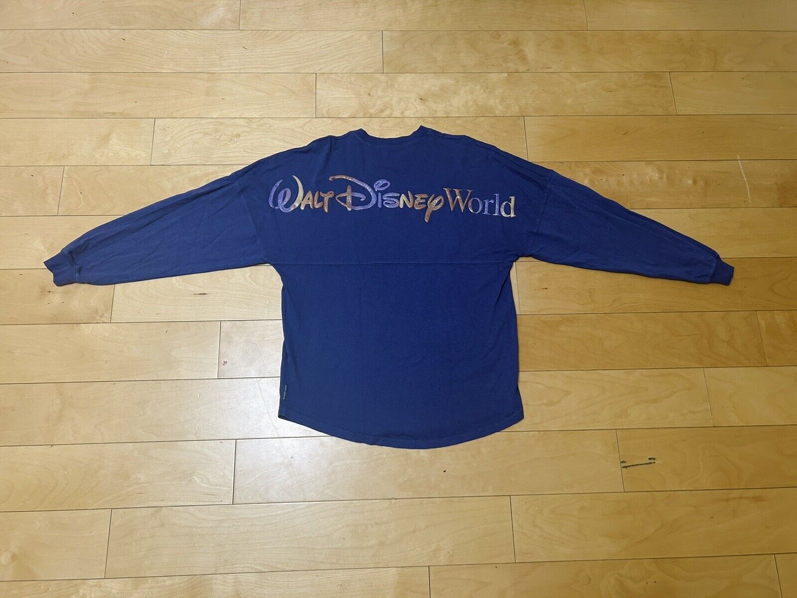 Disney World 50th Anniversary Castle Spirit Jersey Purple Adult Size S