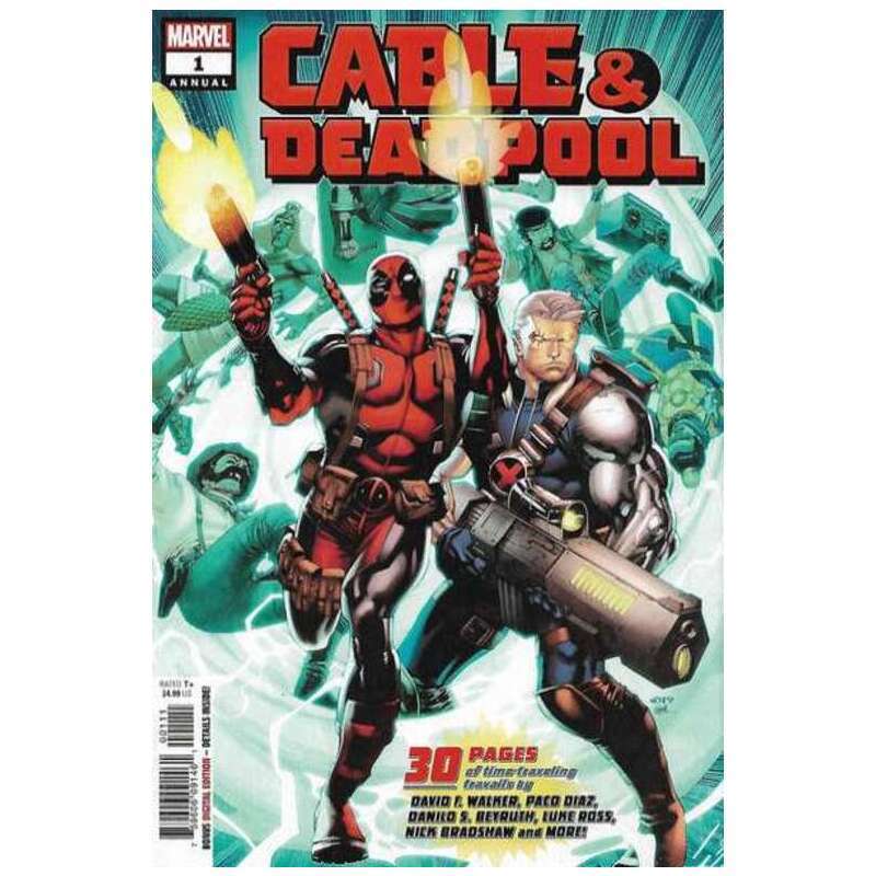 Cable Deadpool Annual #1  - 2017 series Marvel comics NM [r\'