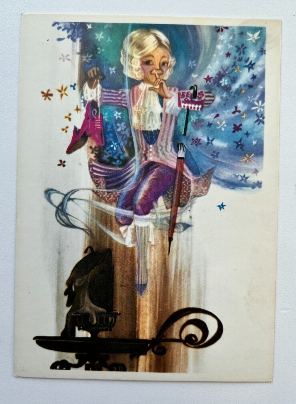 Soviet Postcards Hans Christian Andersen Ole Lukoye Old postcards