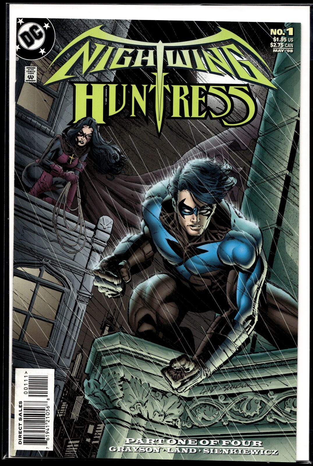 1998 Nightwing Huntress #1 DC Comic