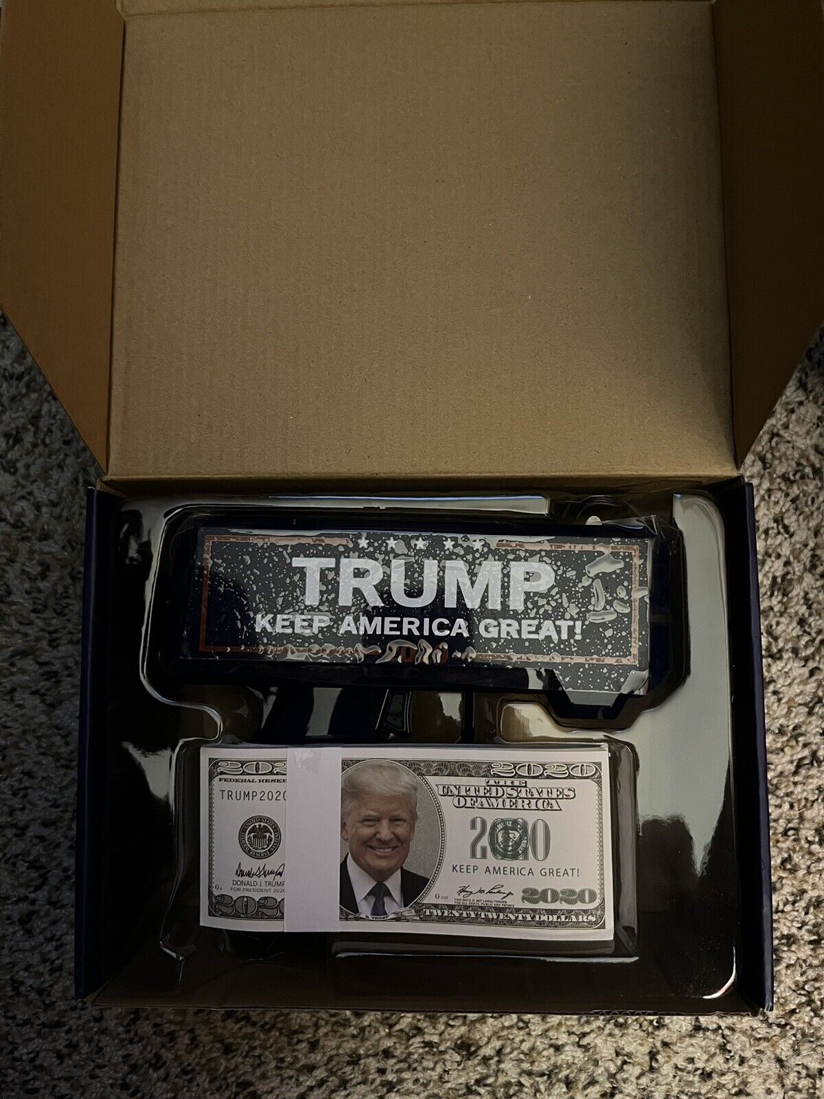 Donald Trump Money Gun 2020 Must Have Collectible Item To Add To Your Collection