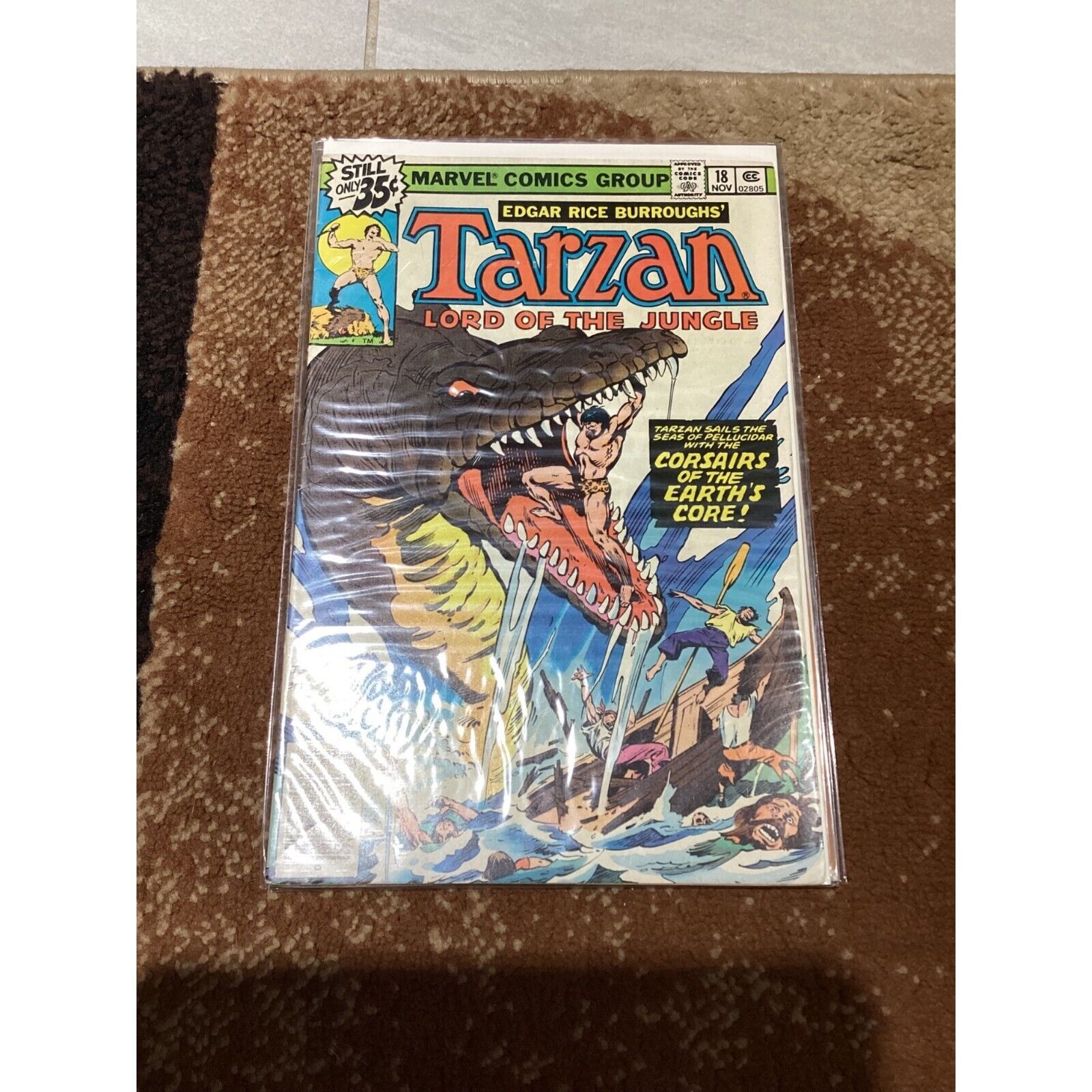 TARZAN Lord of the Jungle #18 November 1978 Marvel Comics