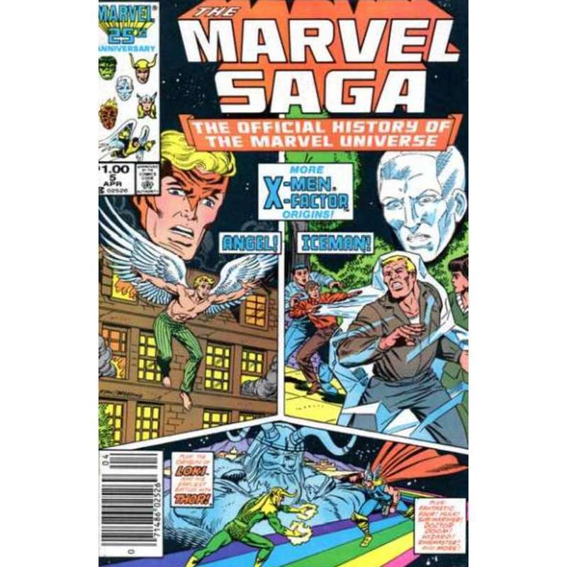 Marvel Saga #5 Newsstand in Very Fine + condition. Marvel comics [g|
