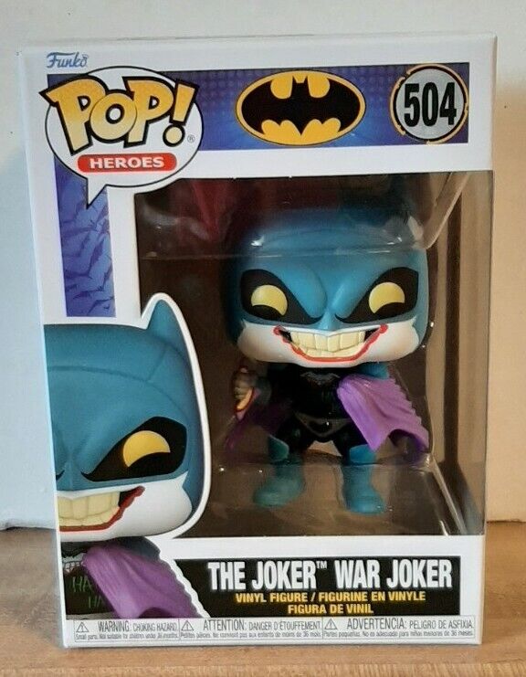 Funko Pop Heroes ~The Joker War Joker #504 ~ New 2024 ~  