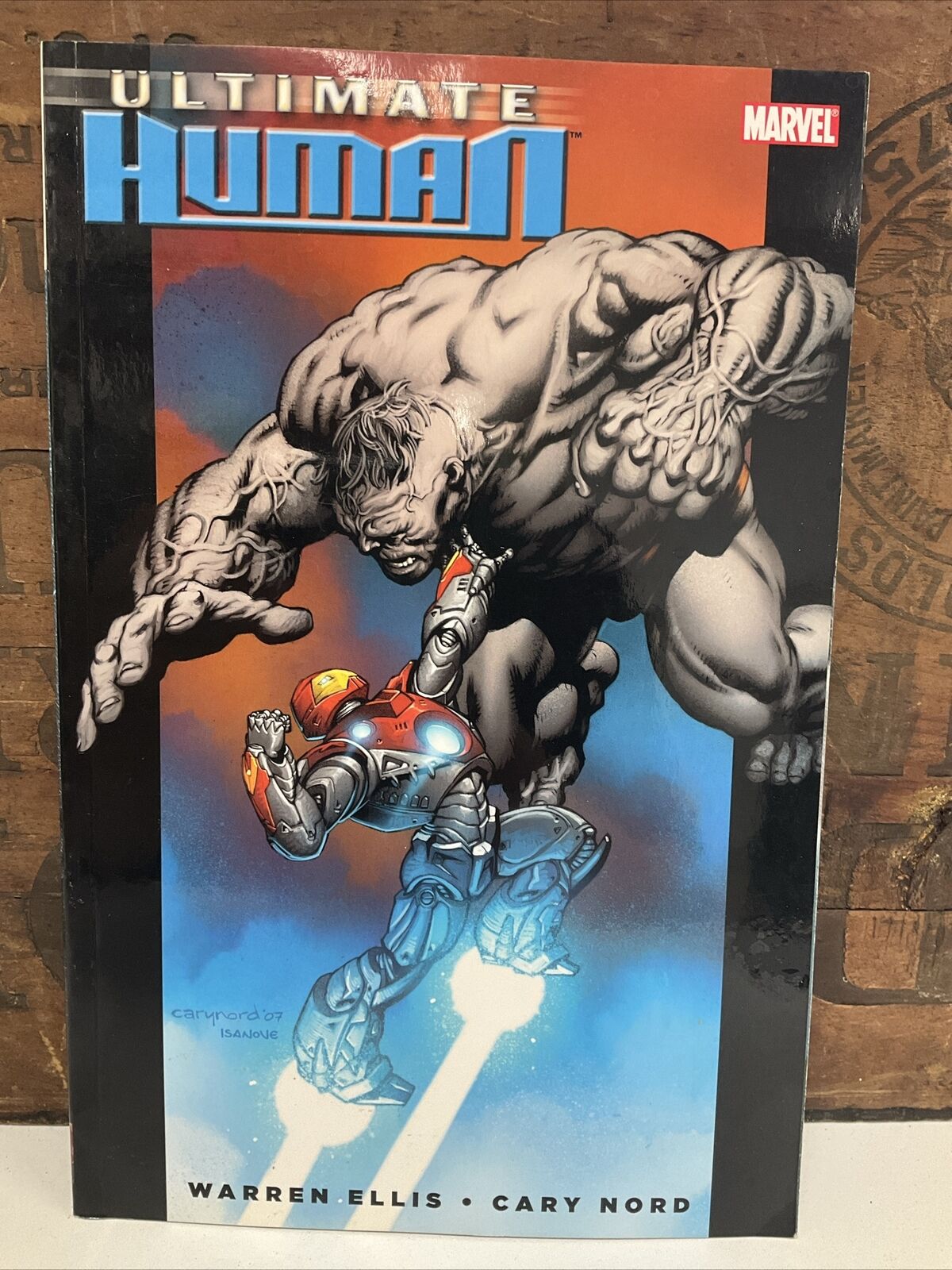 Ultimate Human Ultimate Hulk vs. Iron Man Marvel Premiere Hardcover - New Unread
