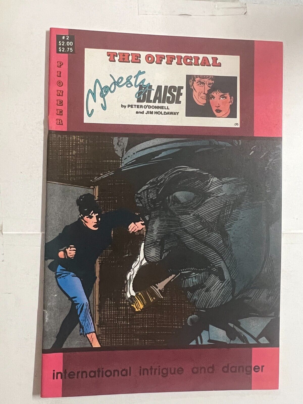 The Official Modesty Blaise #2 Fine Pioneer Press 1988 | Combined Shipping B&B