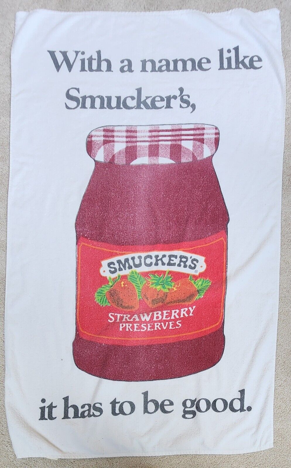 Vintage Smucker’s Beach Towels  35.5\