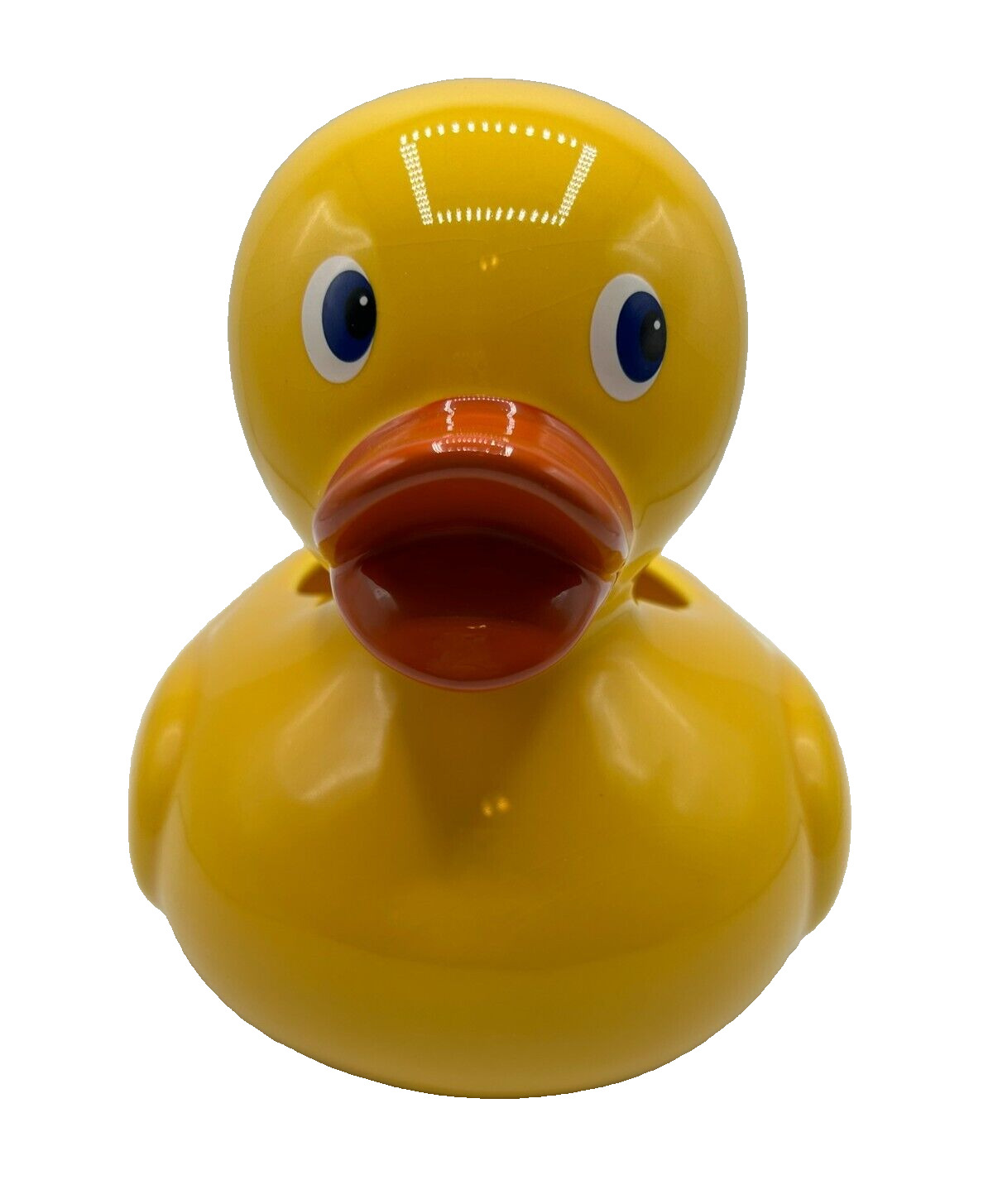 Large Yellow Rubber Ducky Planter Container TeleFlora Gifts Ceramic Duck 9\