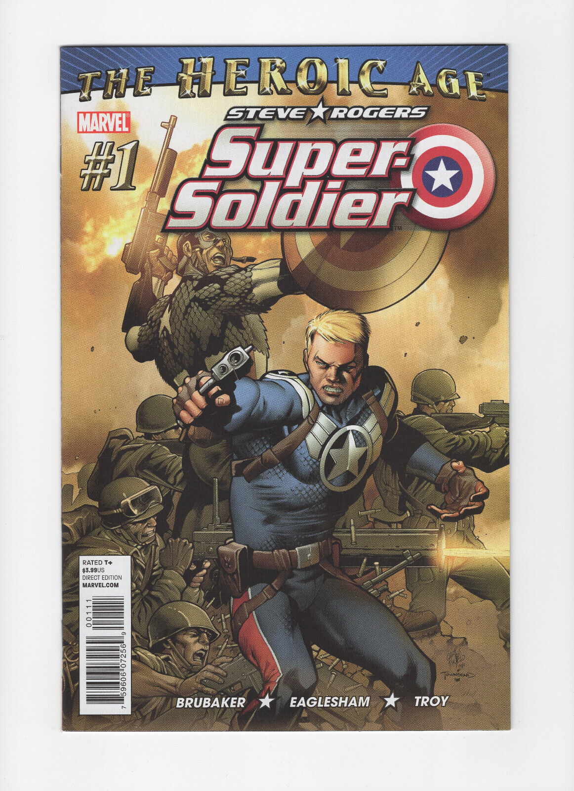 Steve Rogers Super Soldier #1 (Marvel Comics 2010) 