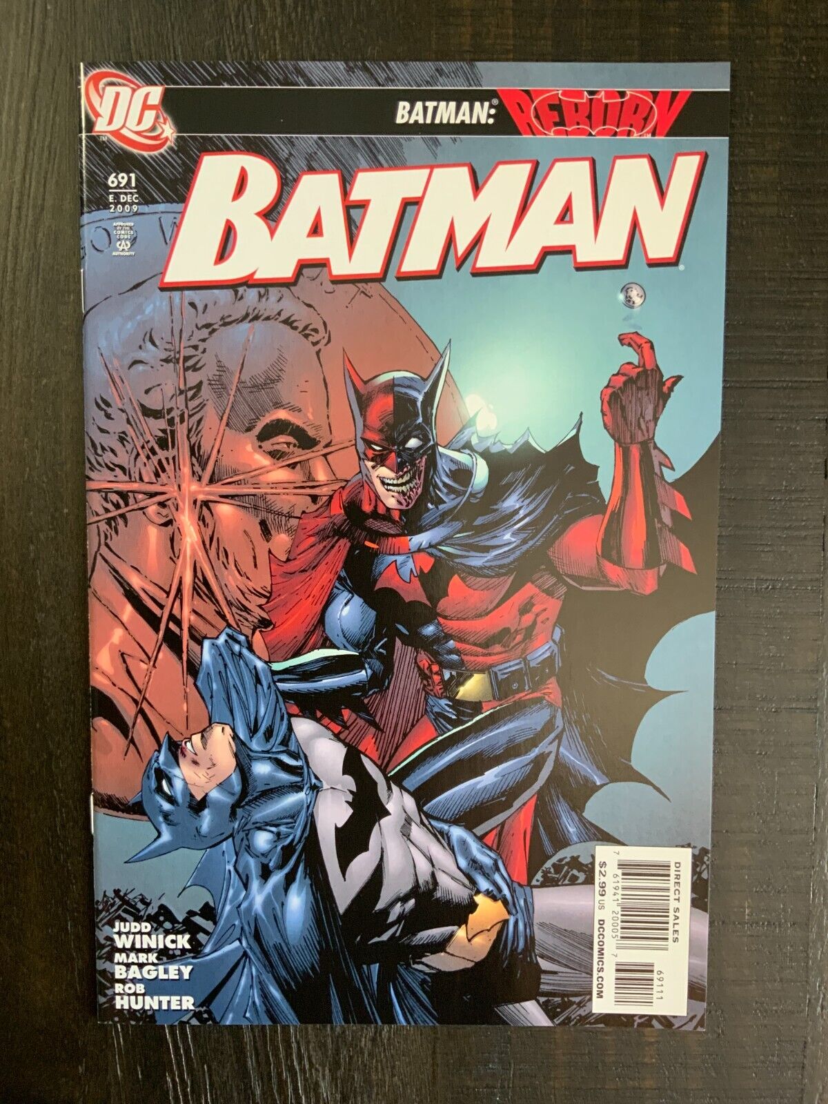 Batman #691 NM comic featuring Two-Face