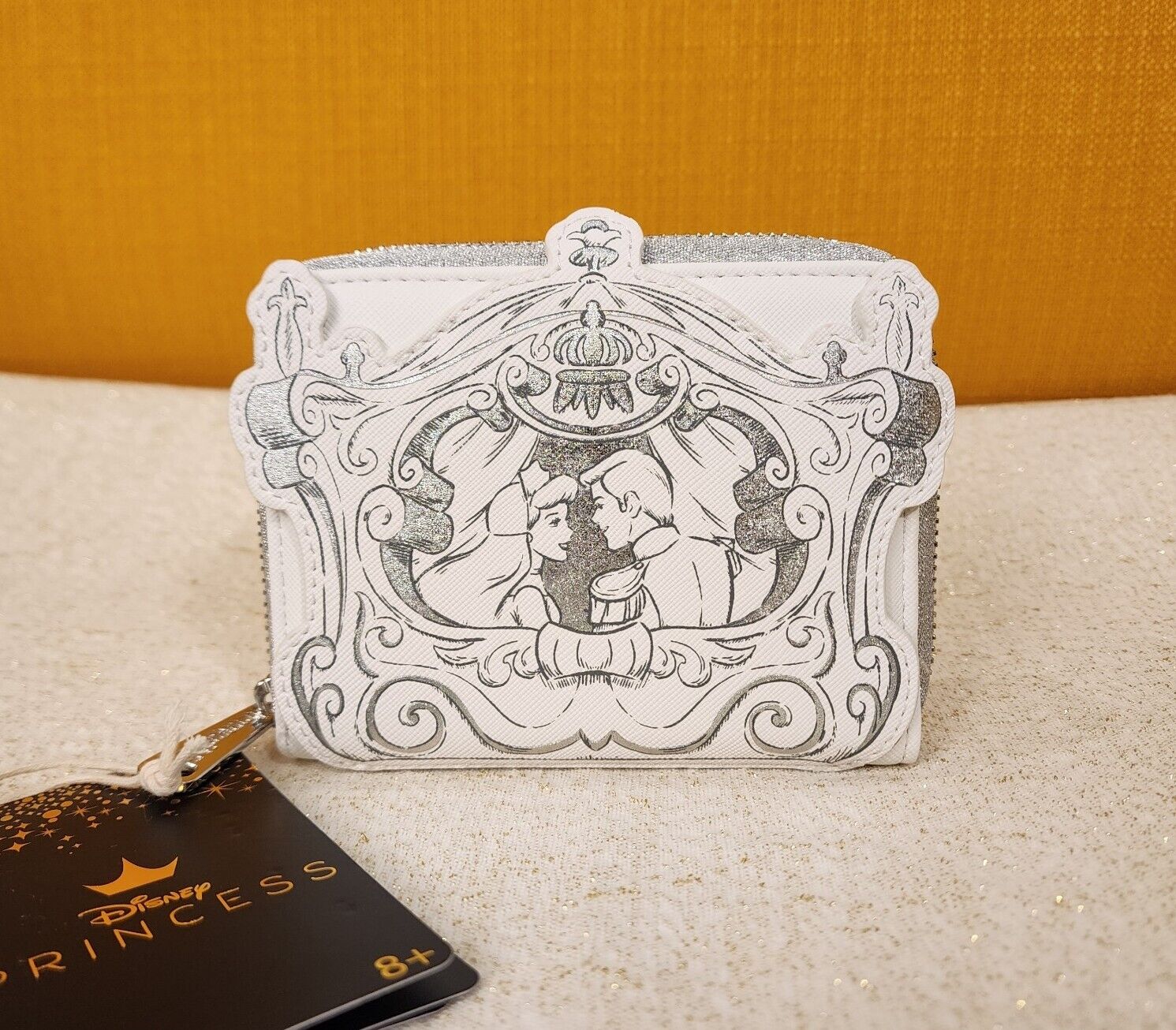 Loungefly Disney Cinderella Prince Charming Happily Ever After Zip Around Wallet