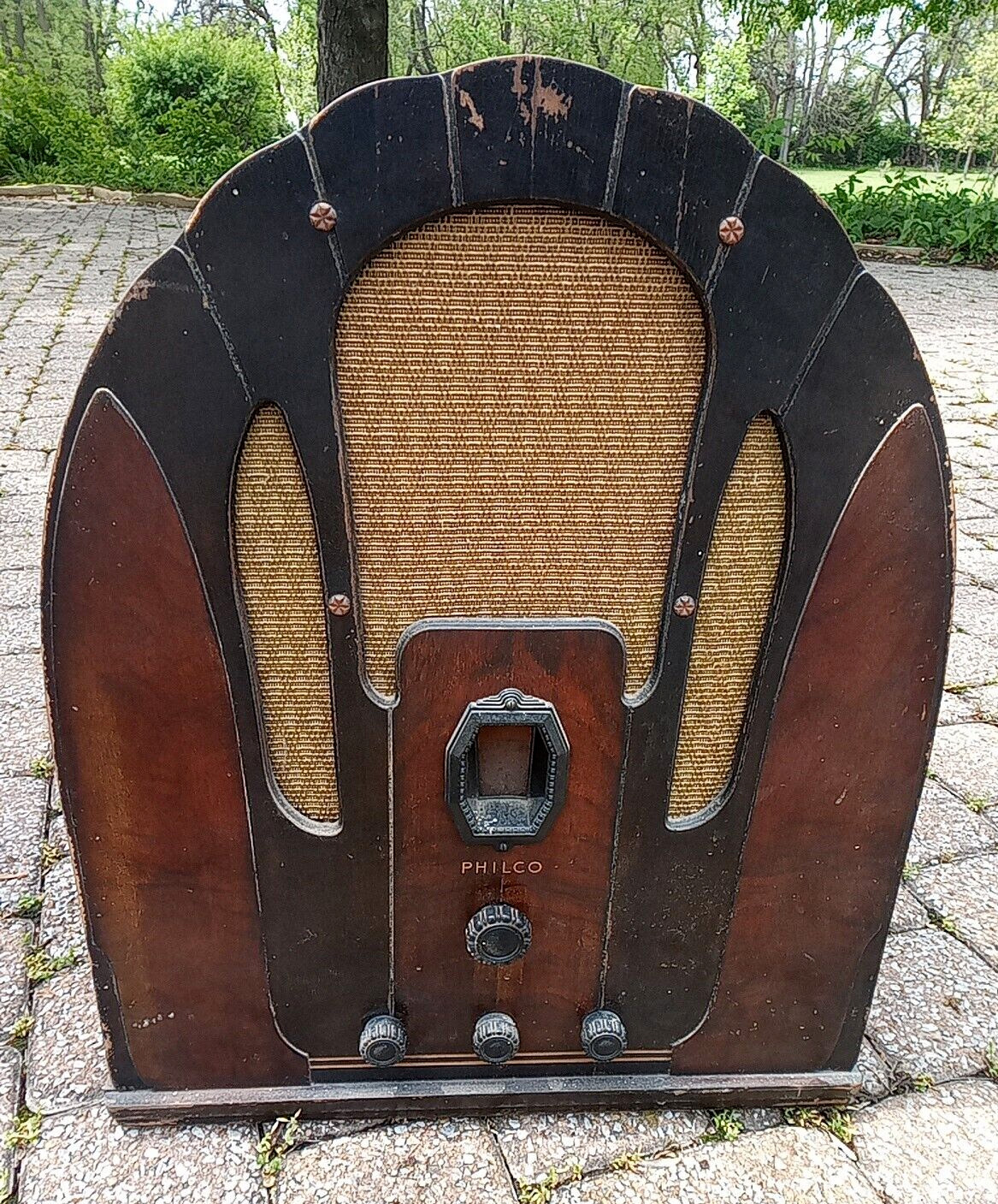 Philco Model 34 High-end Multi-band 1935 Cathedral Radio
