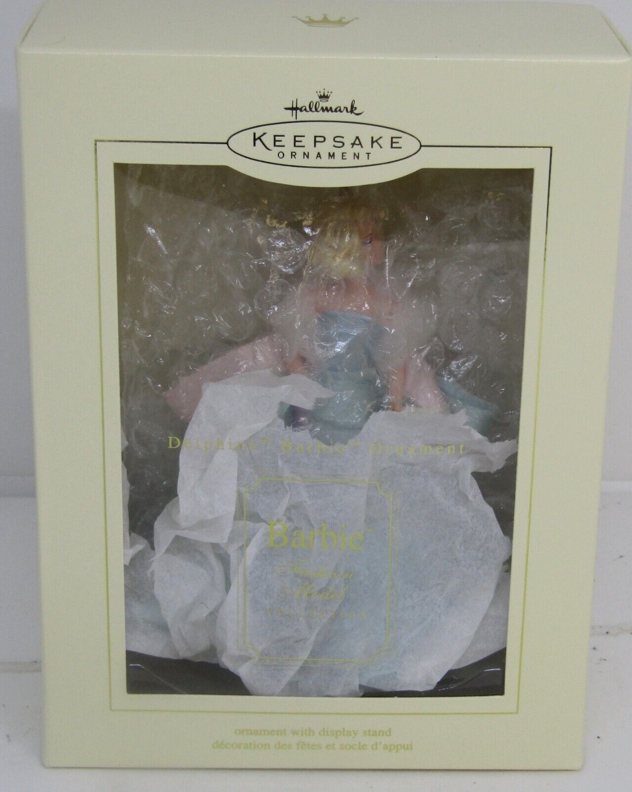  Hallmark Keepsake 2004 Barbie Fashion Model Collection, Delphine Barbie, Orname