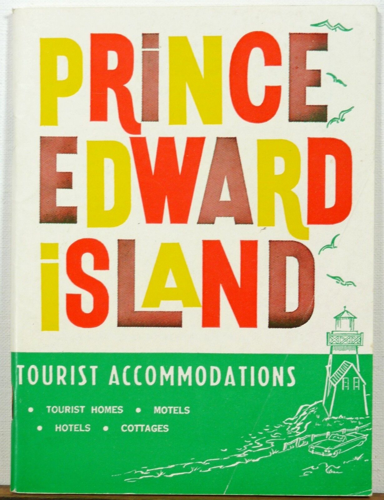 1964 Prince Edward Island tourist accommodations booklet map b