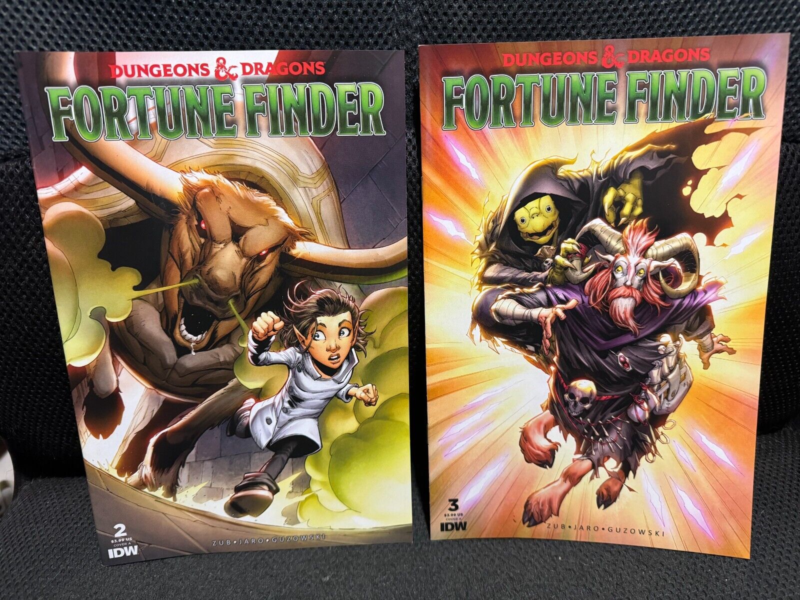 Dungeons & Dragons Fortune Finder #2 & #3 Max Dunbar Cover A