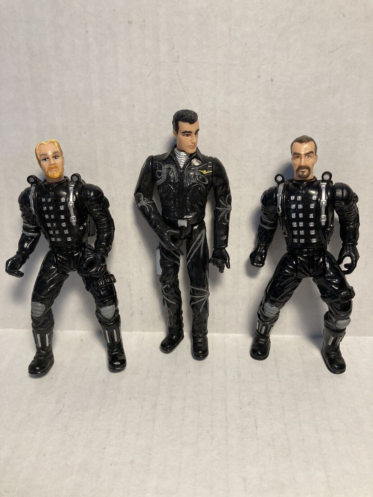 VTG 1997 Lost in Space Trendmasters Figures John Robinson Major West Dr Smith