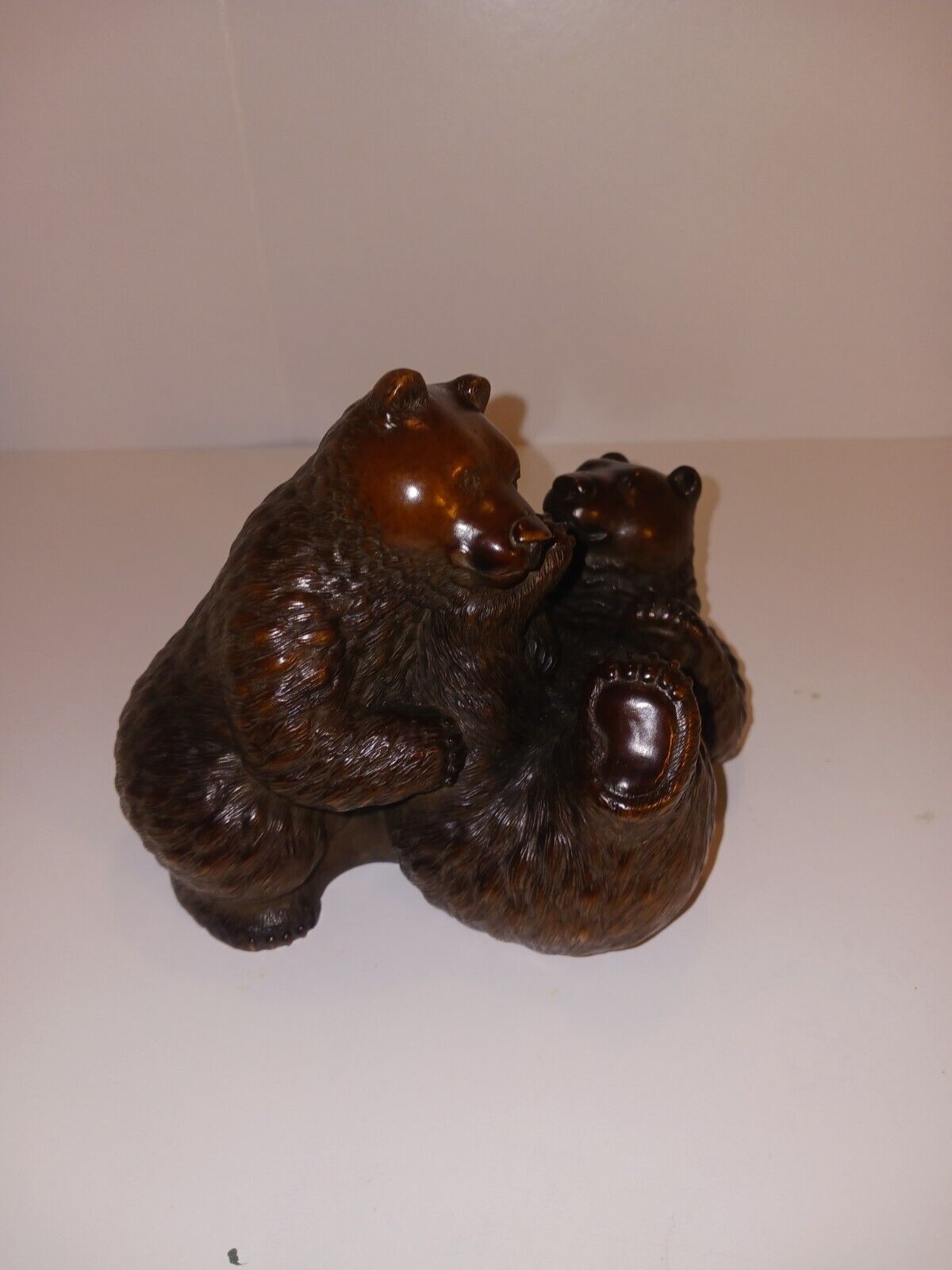 Boma Canada Grizzly Bear Couple Figurine Made In Canada
