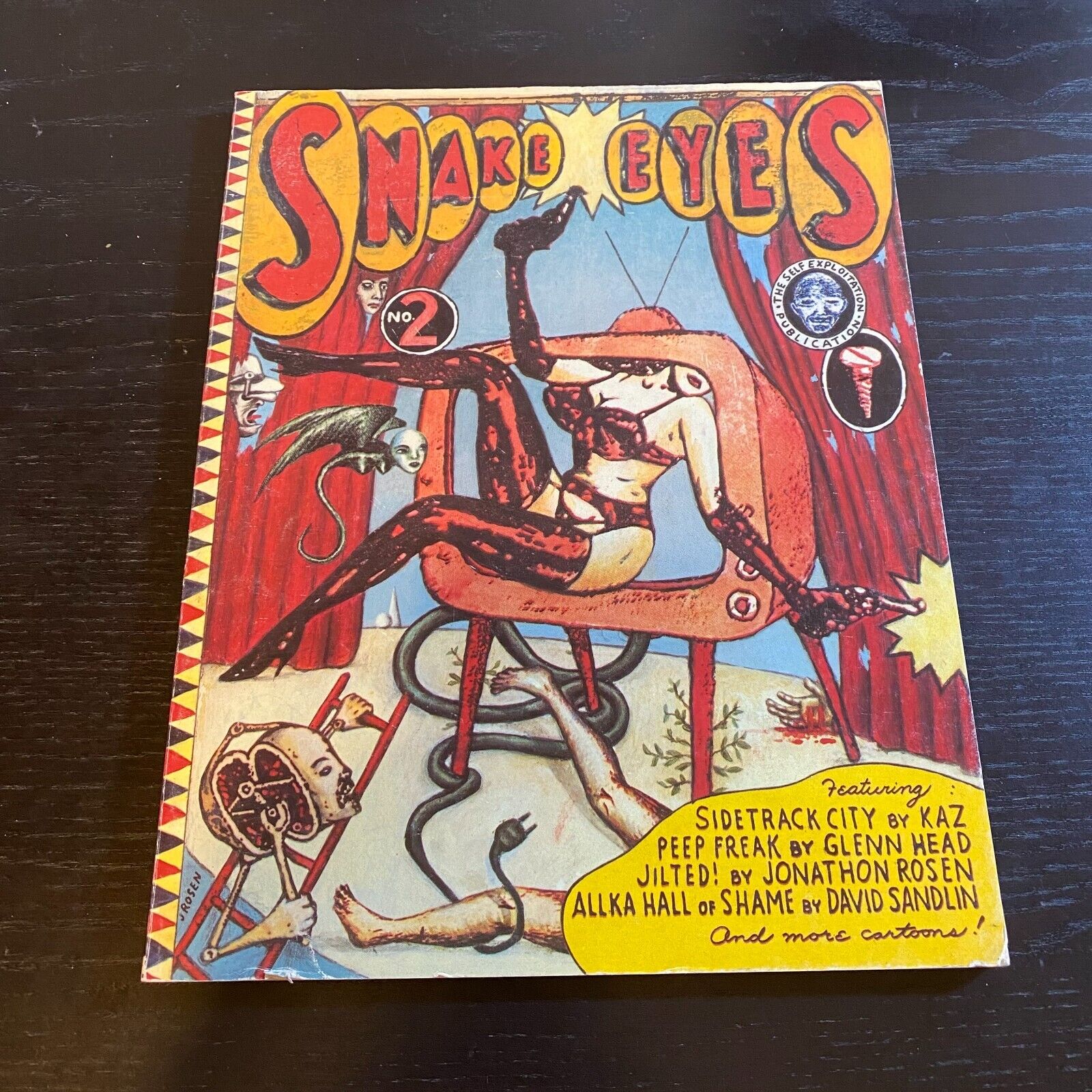 Snake Eyes 2, Fantagraphics Comics Anthology, Paperback