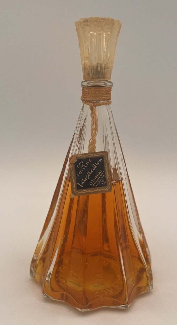 Vintage D\'ORSAY INTOXCATION EDT Splash - 2 oz Bottle - W Top Rate @@READ@@