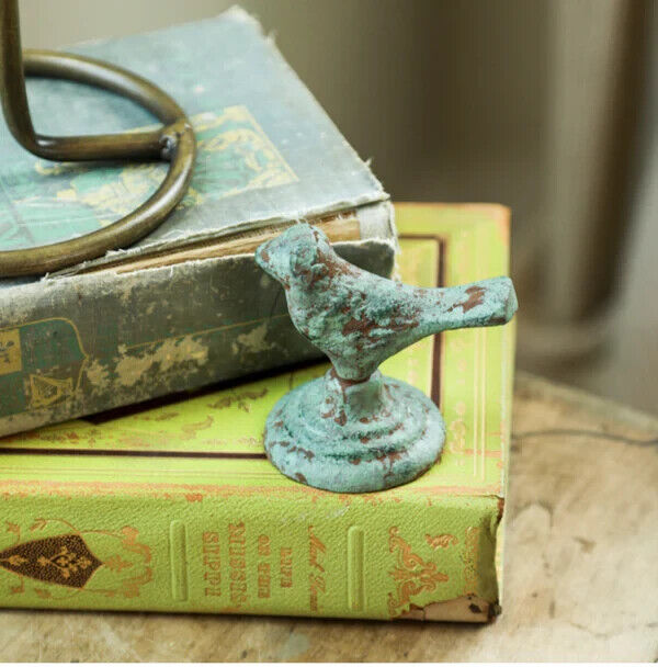 CTW Home Collection Cast Iron Chickadee Mini Bird Figurine-3\