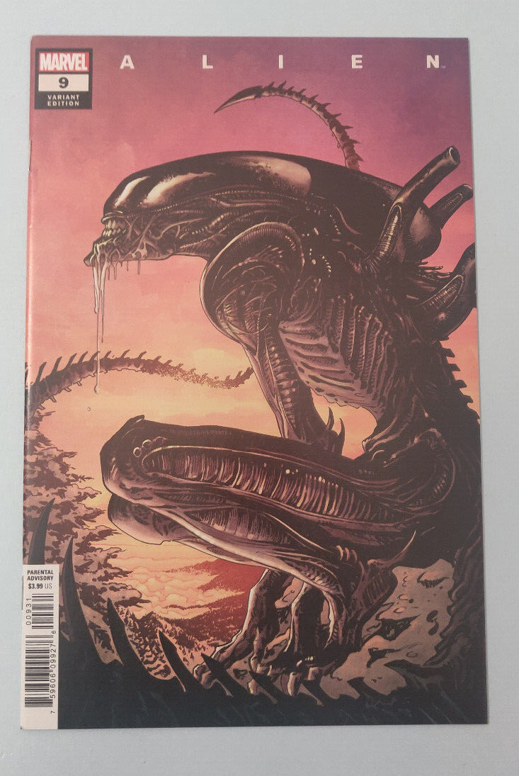 Marvel Alien #9 (2022) Variant Retailer Incentive RI 1:25 Geoff Shaw Cover