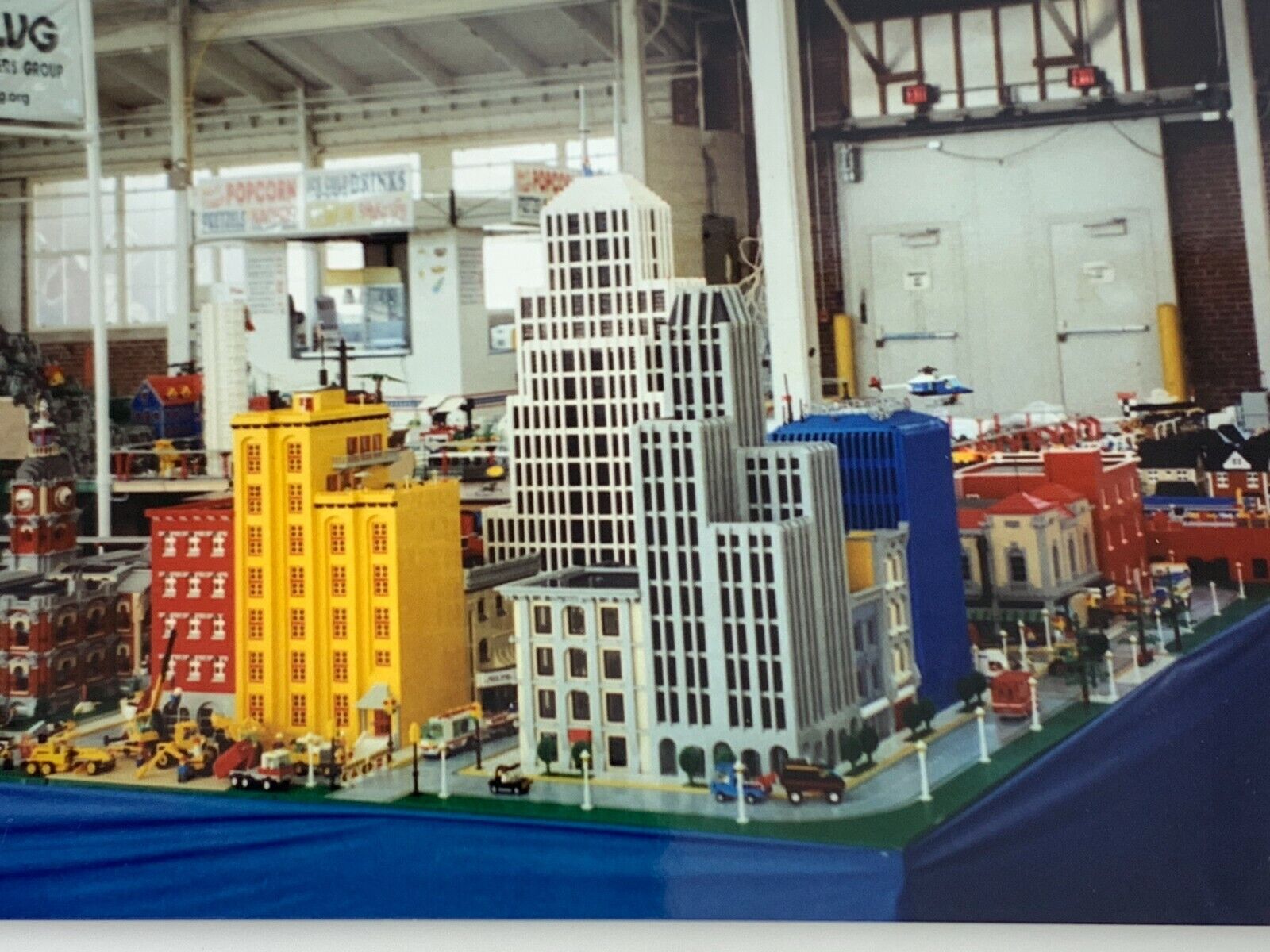 (Au) 4x6  Found Photo Photograph Color Indiana Lego User Group LUG Large Display