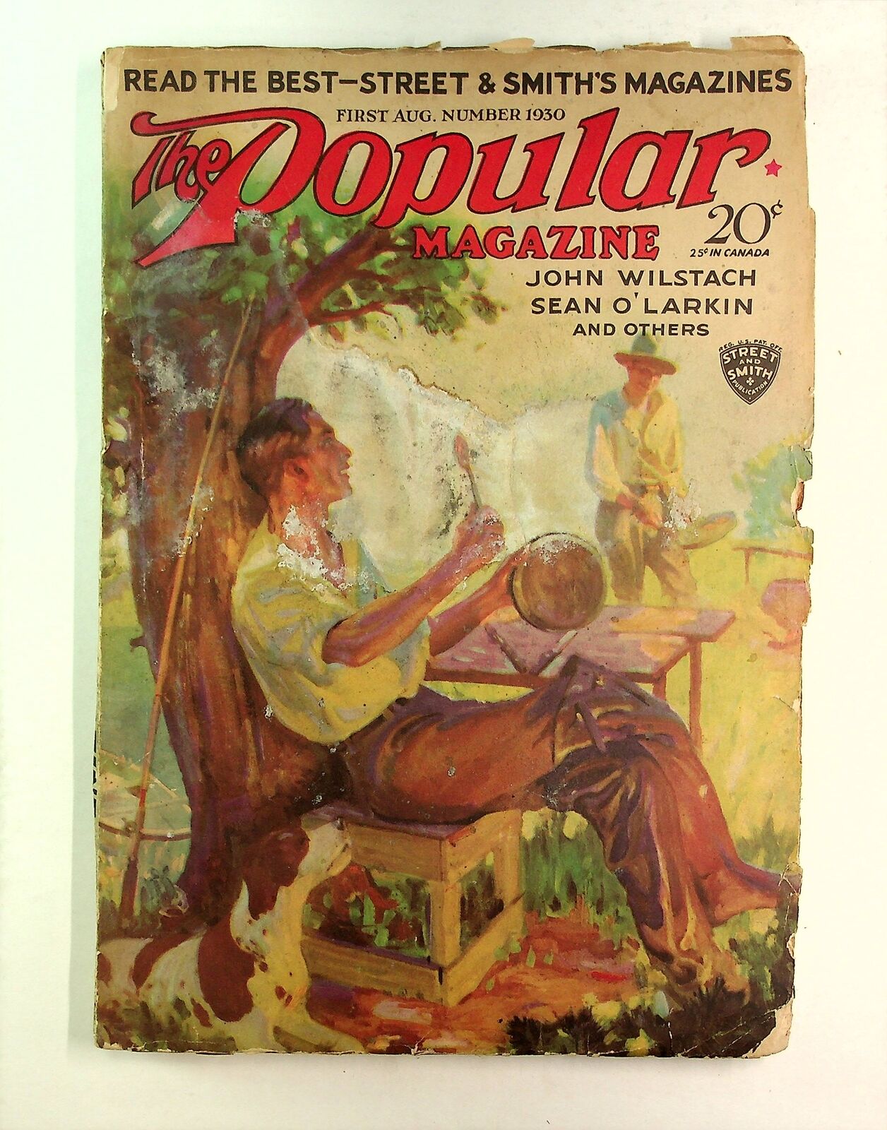 Popular Magazine Pulp Aug 1930 Vol. 100 #4 FR/GD 1.5