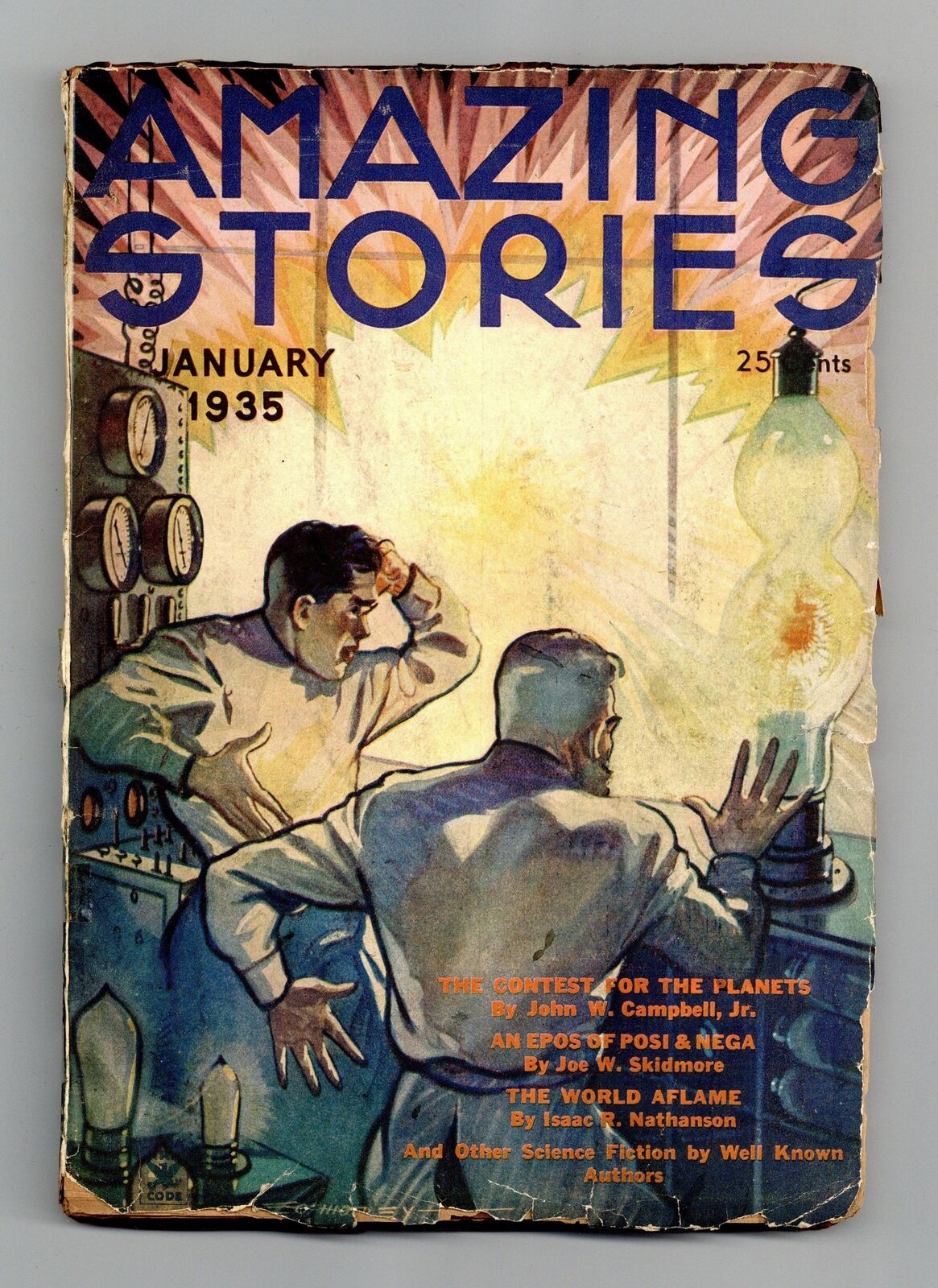 Amazing Stories Pulp Jan 1935 Vol. 9 #9 FR 1.0