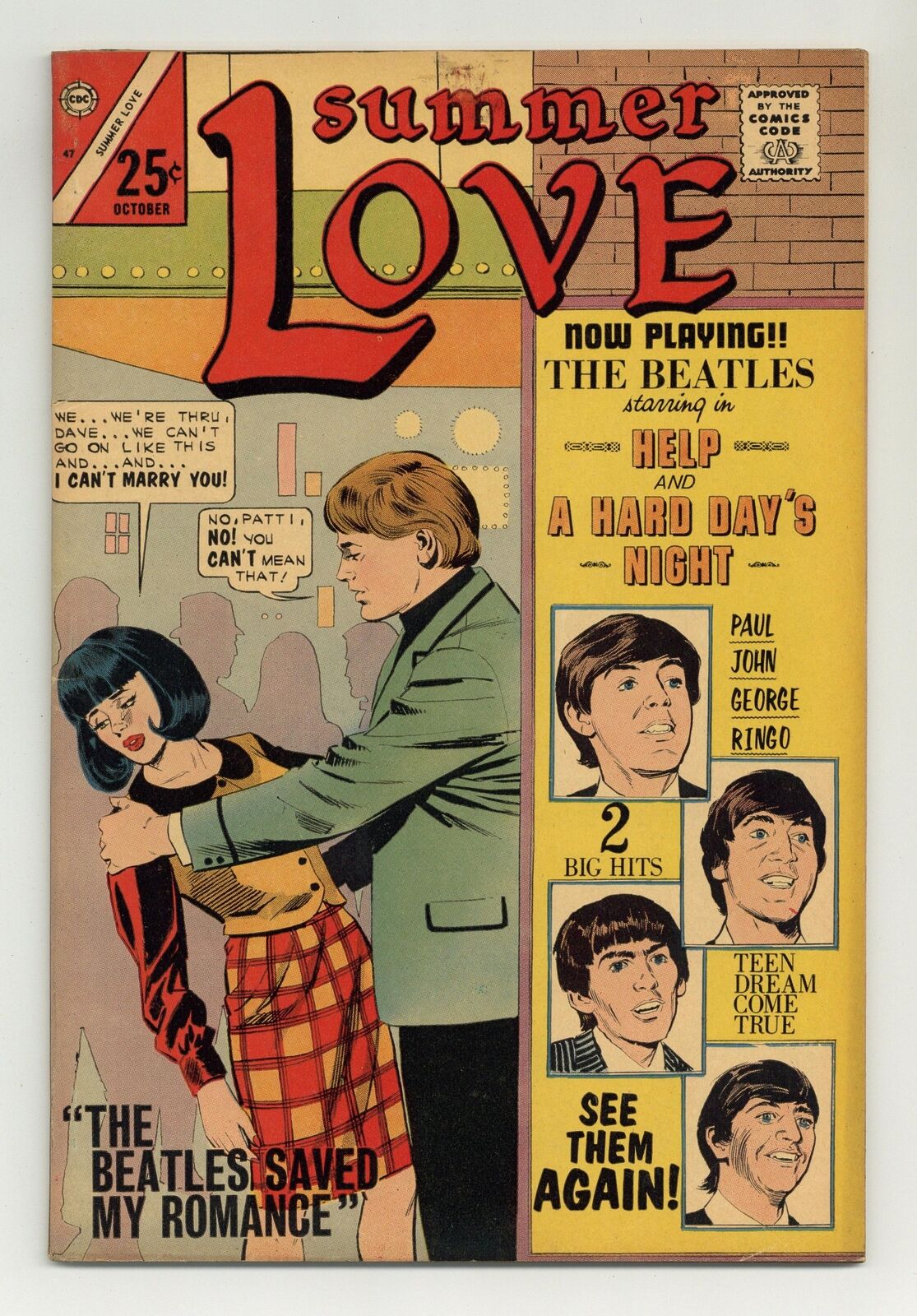 Summer Love #47 VG+ 4.5 1966