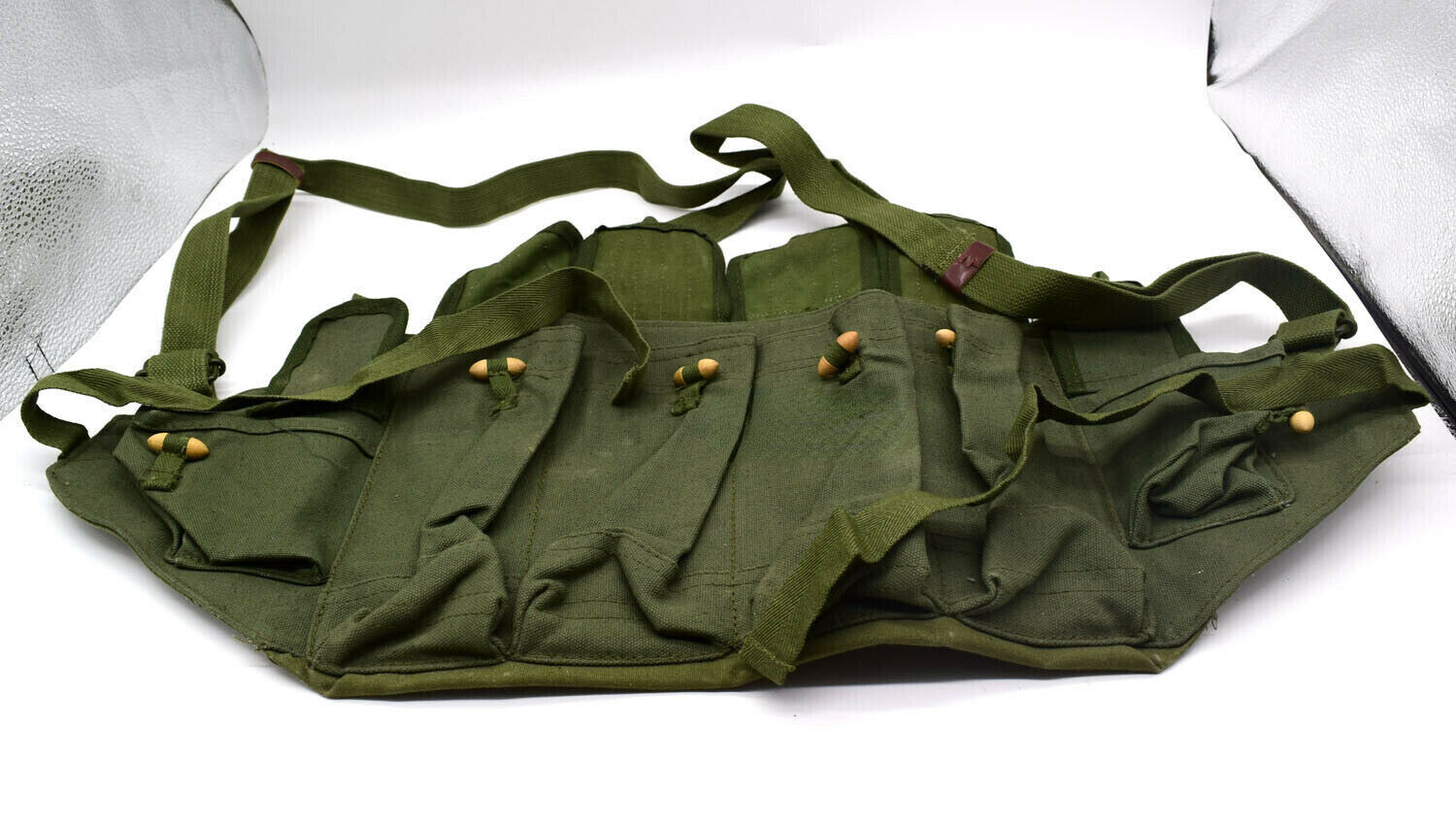 Surplus Militray Chinese Type 81 Chest Rig Ammo Pouch Original