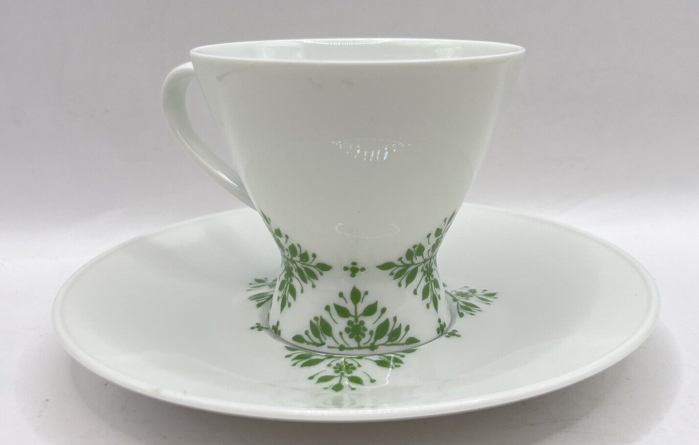 Rosenthal Studio 1960’s Germany Bone China Cup And Saucer Prater Pattern