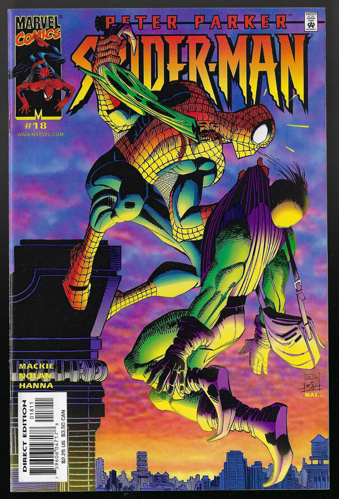Peter Parker, Spider-Man #18  - Marvel, 2000 - $5. flat ship