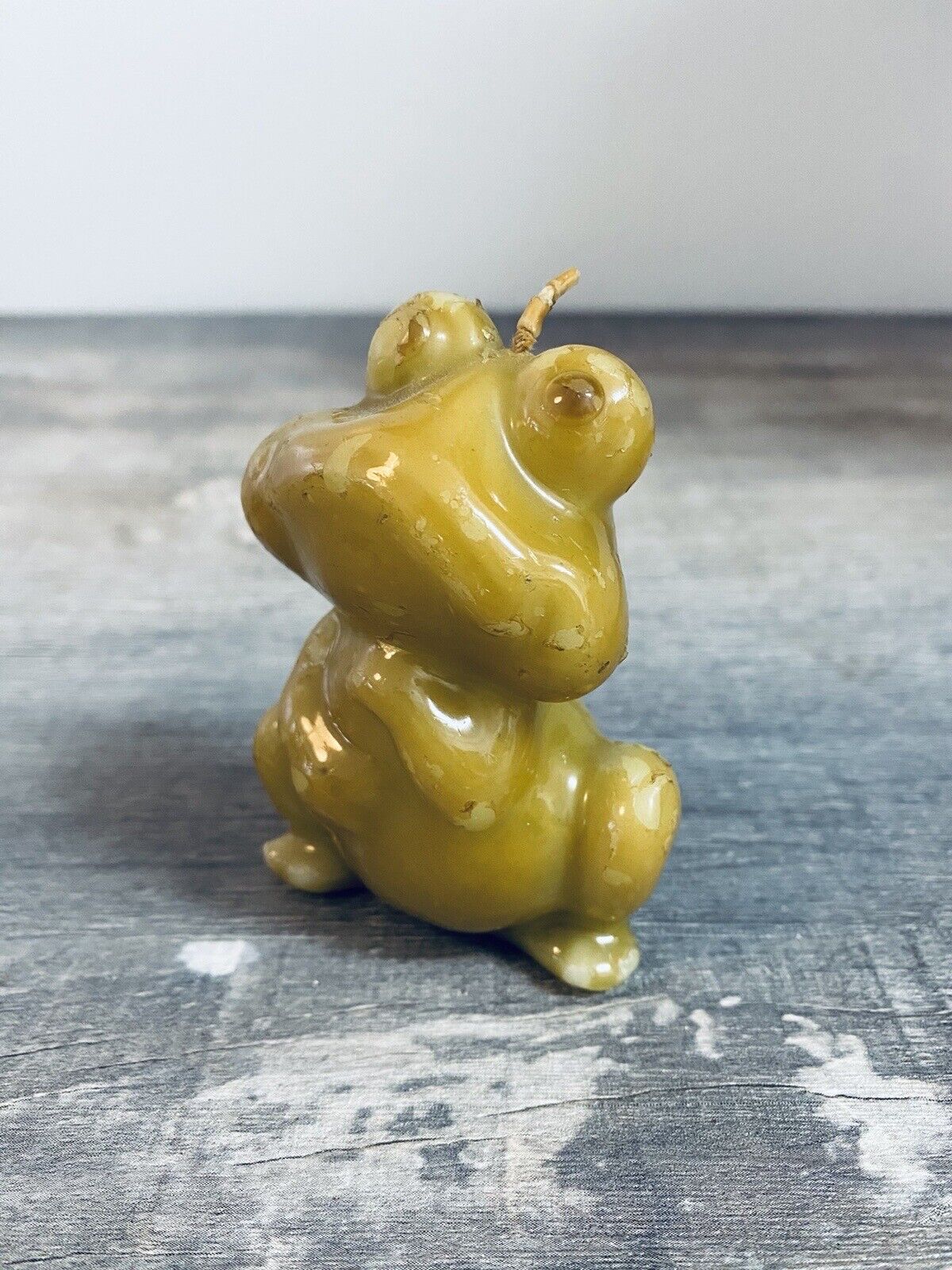 Vintage 1970’s Frog Candle 