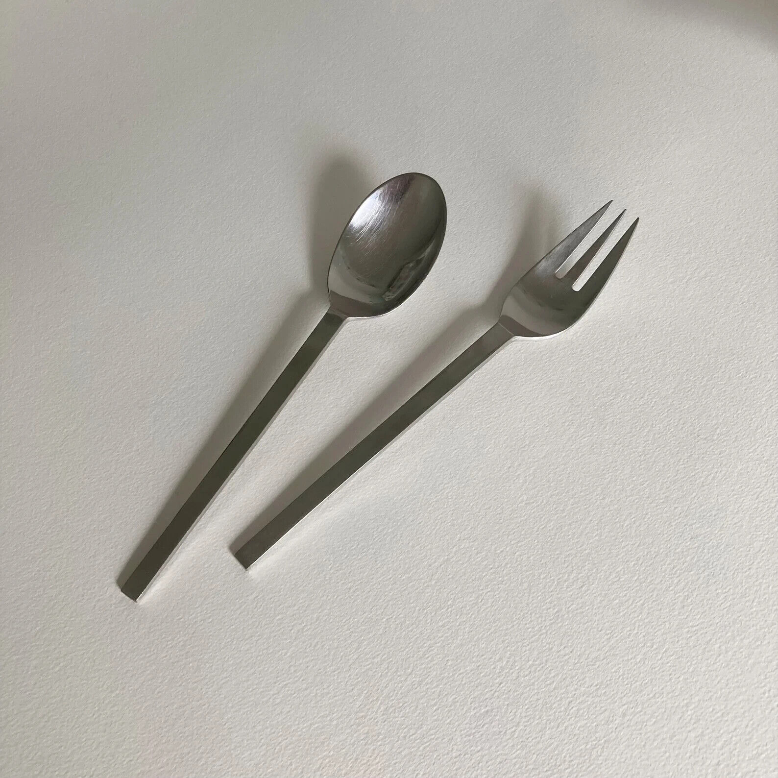Dansk Ingot Solid Serving Set – 2 piece – Serving Spoon and Fork - Japan
