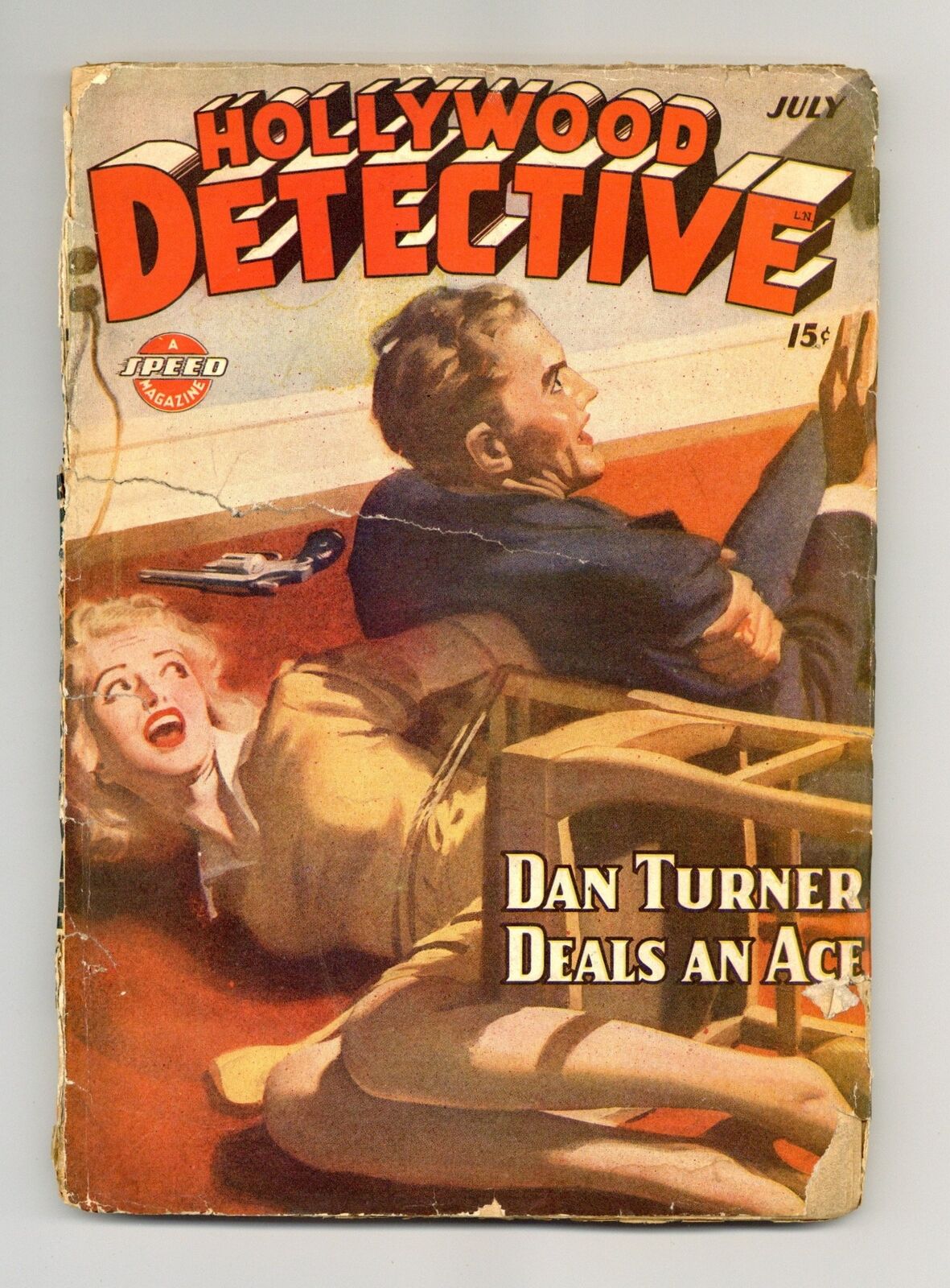 Hollywood Detective Pulp Jul 1944 Vol. 4 #3 PR