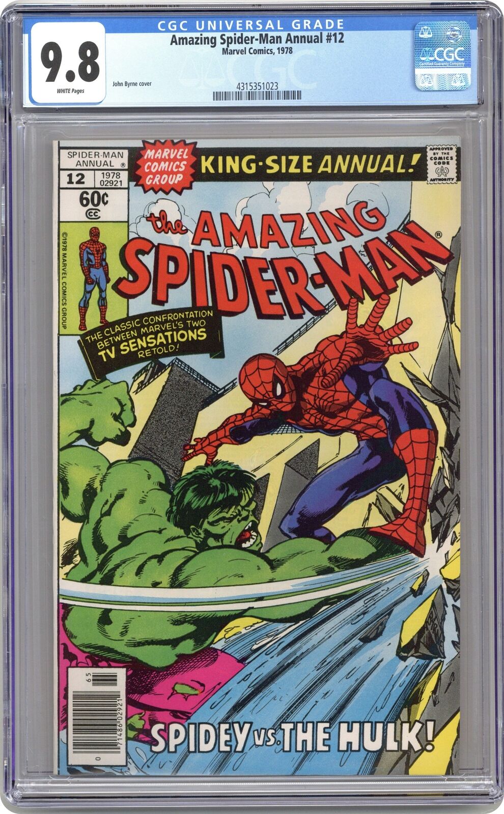 Amazing Spider-Man Annual #12 CGC 9.8 1978 4315351023